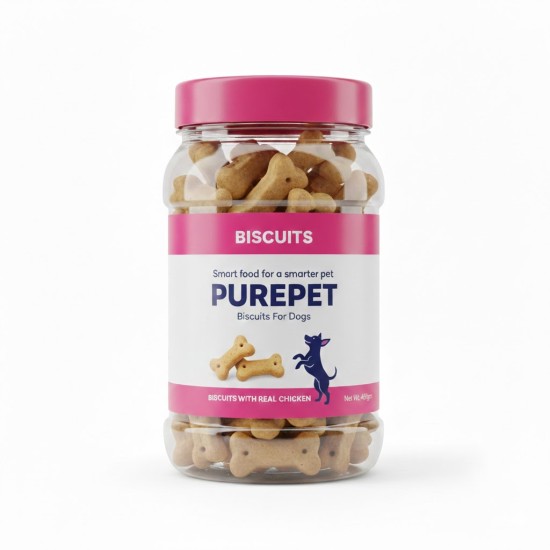 Purepet Biscuits Dog Mutton Flavor 455gm