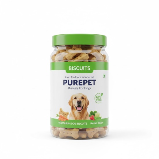 Purepet Biscuits Dog 100% Non Veg 800gm