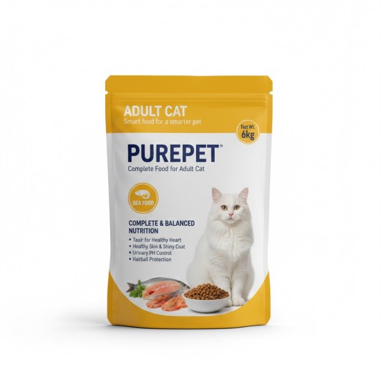 Purepet Cat Adult Sea Food 6kg