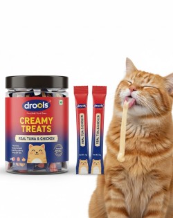 Drools Creamy Treats For Cats Real & Chicken 25pcs