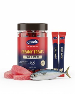 Drools Creamy Treats For Cats Tuna & Bonito  25pcs