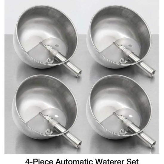Stainless Steel Automatic Pig Waterer System 4 Pic