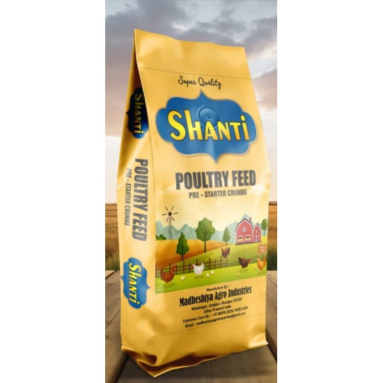 SHANTI Broiler Pre Starter Crumbs 50kg