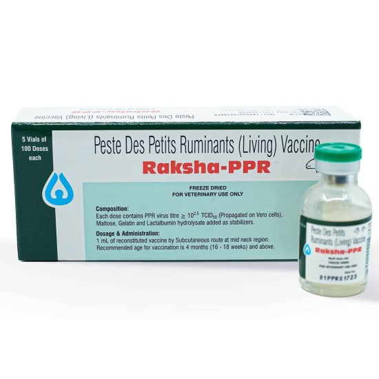 PPR Vaccine (Peste des Petits Ruminants) 10 dose 
